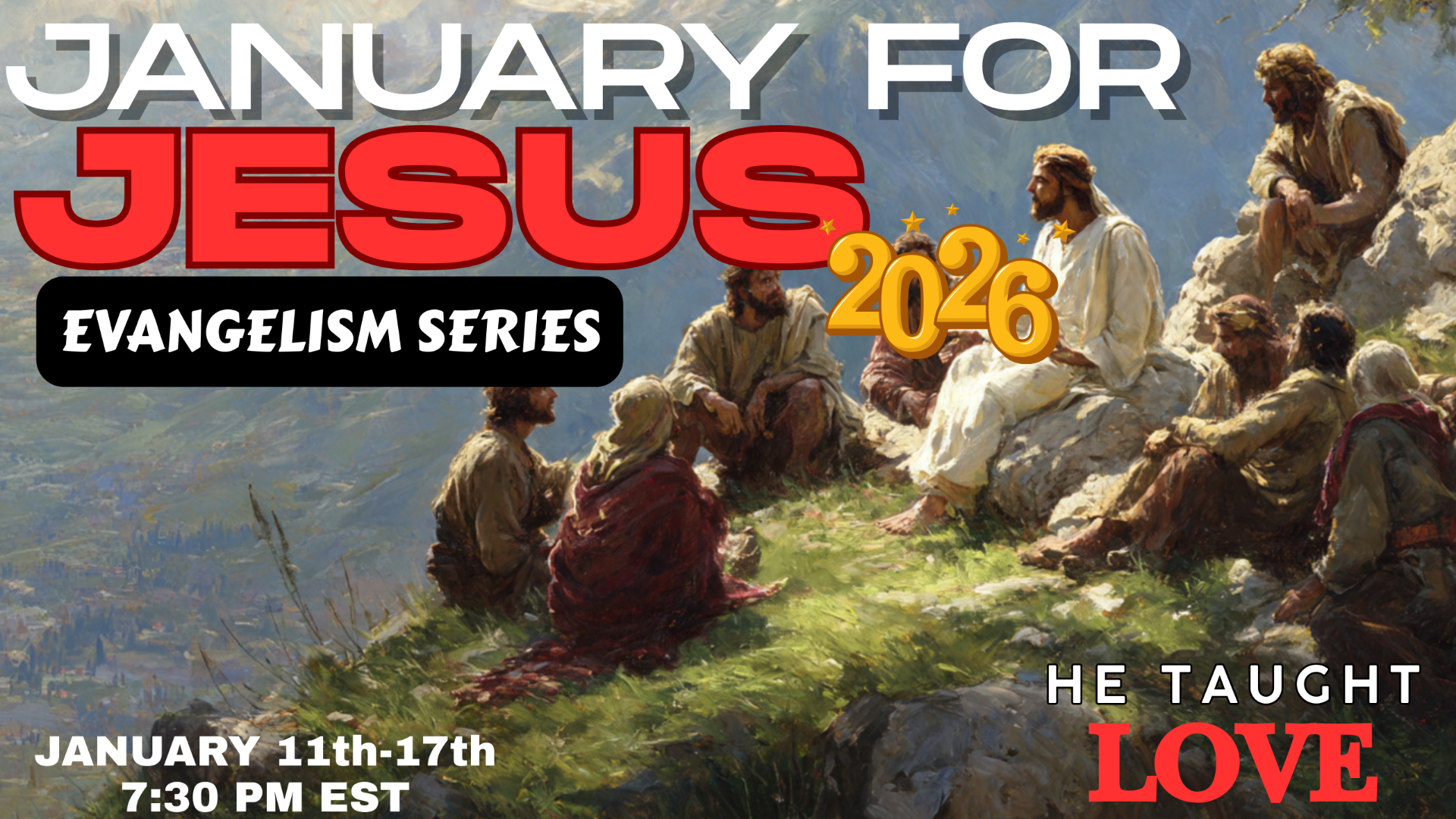 JANUARY FOR JESUS